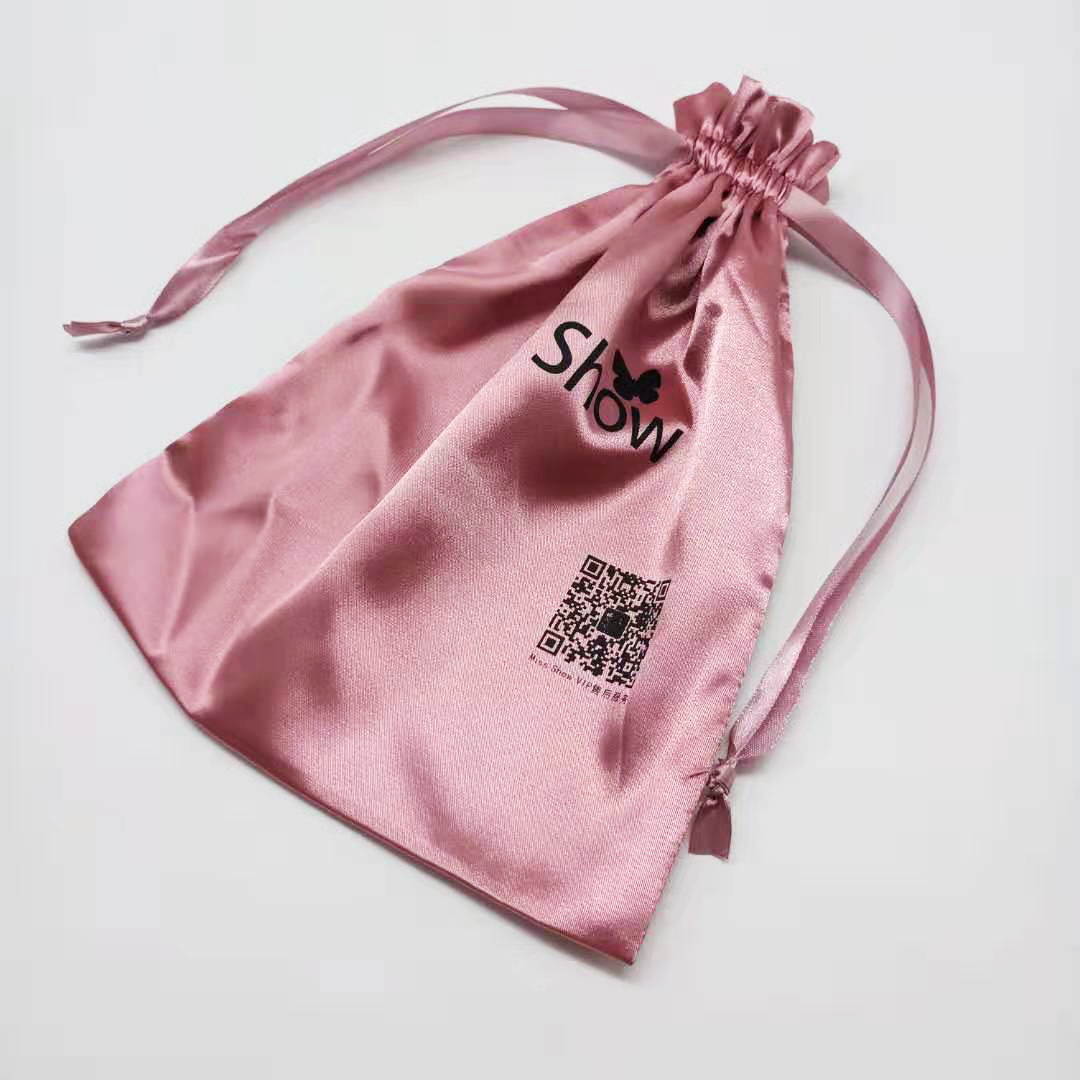 50PCS Satin Hair Bag Silk Draw - Zebra Food Storage 评论和价格