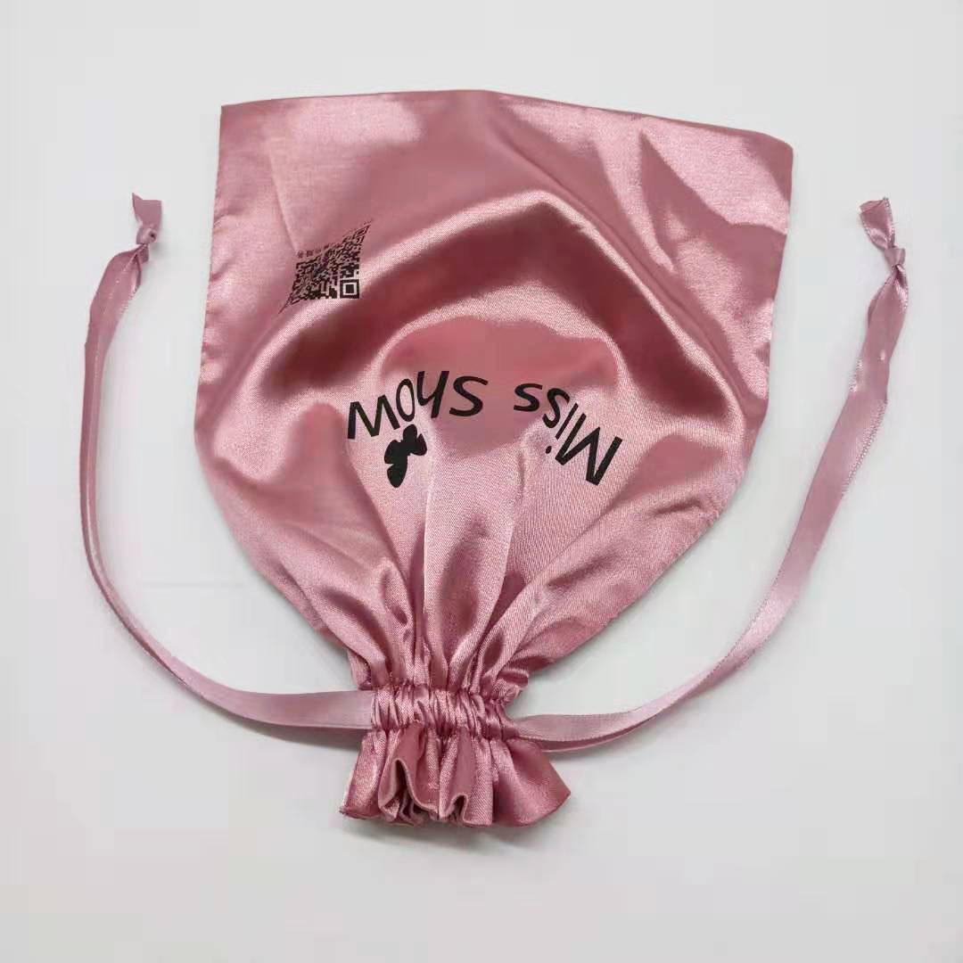 50PCS Satin Hair Bag Silk Draw - Zebra Food Storage 评论和价格