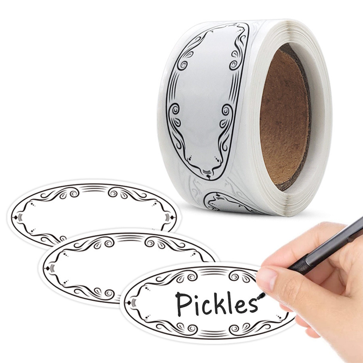 150Pcs Oval Canning Labels for - Food Storage Jar Labels 评论和价格