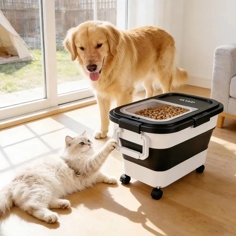 Dog Food Storage Container 20- - Food Storage Bins 评论和价格