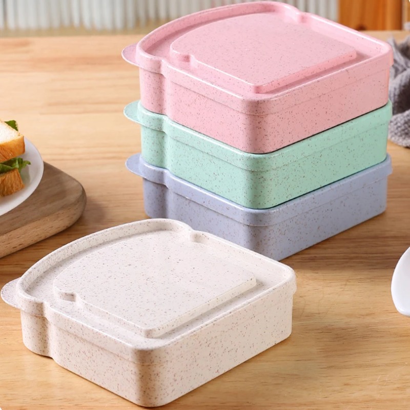1/4pcs Reusable Bento Sandwich - Food Storage Drawer Organizer 评论和价格