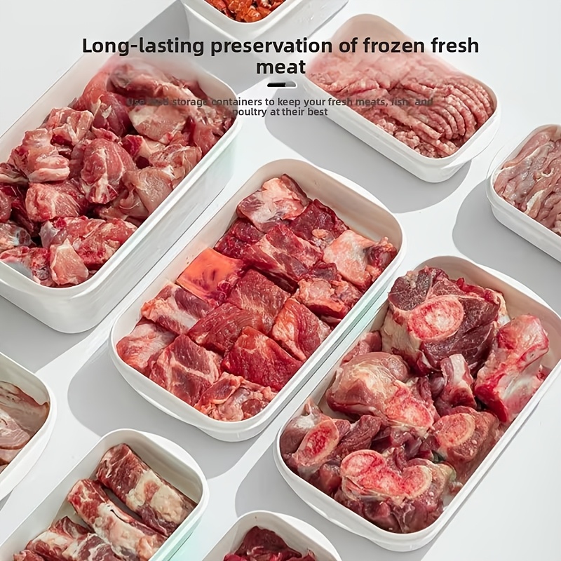 10Pcs Reusable Stackable Food  - Food Storage Order 评论和价格