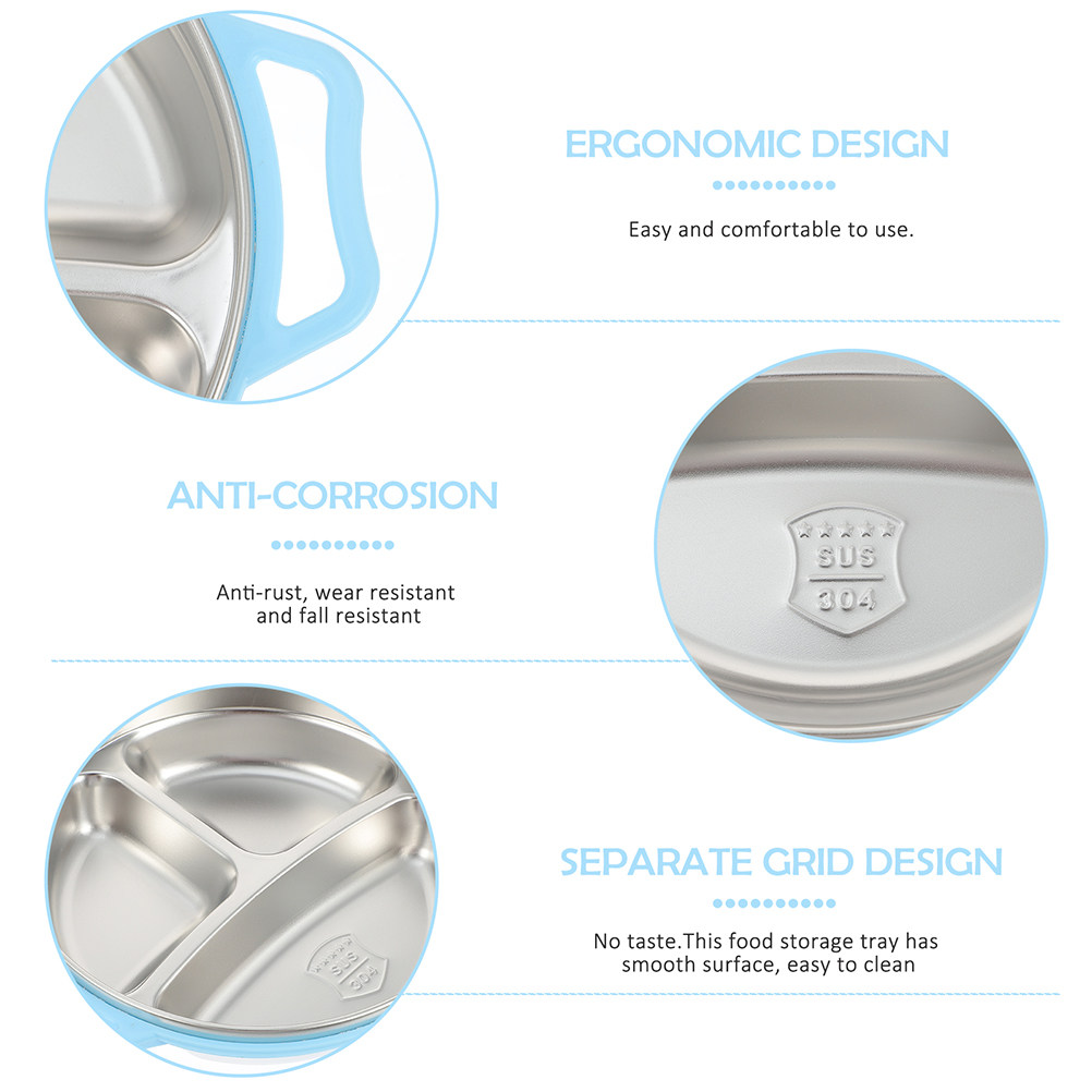 Divided Food Stainless Steel K - Food Storage Stainless Steel 评论和价格