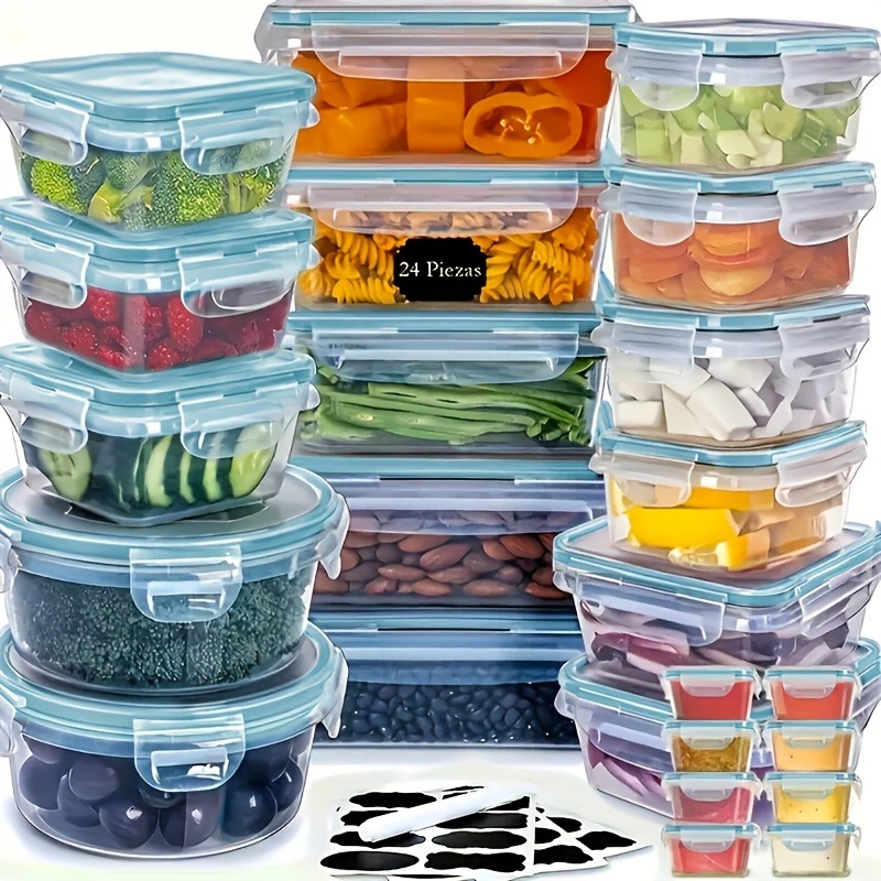 48PCS BPA-Free Food Storage Se - Food Storage Order 评论和价格