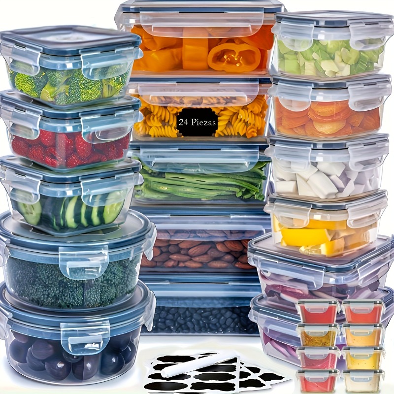 48PCS BPA-Free Food Storage Se - Food Storage Order 评论和价格