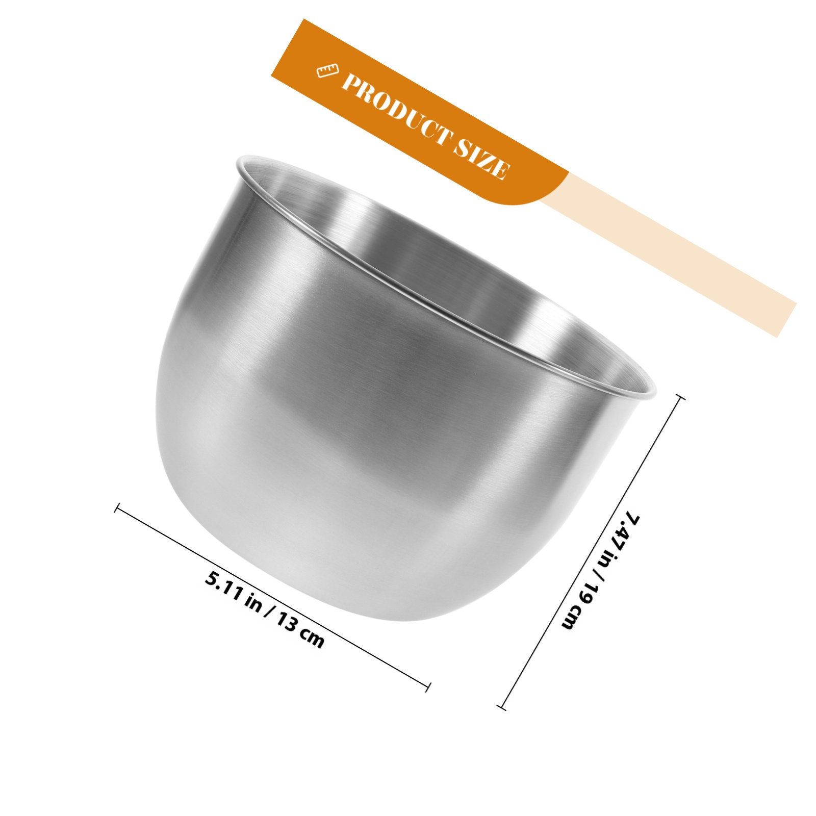 Deep Stainless Steel Mixing Bo - Food Storage Meal Prep 评论和价格