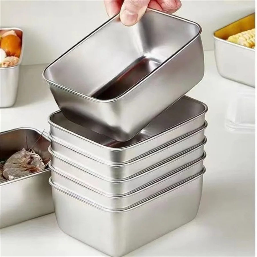 1/3/5pcs Stainless Steel Food  - Food Storage Order 评论和价格