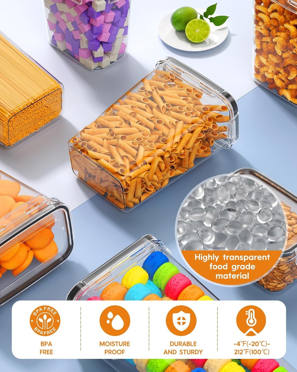24 PCS Airtight Food Storage C - Food Storage With Lids 评论和价格