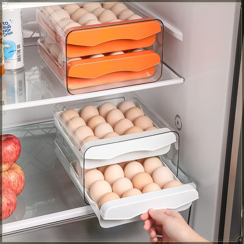 Food Grade PP & PET Egg Storag - Food Storage Drawer Organizer 评论和价格