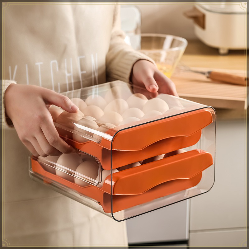 Food Grade PP & PET Egg Storag - Food Storage Drawer Organizer 评论和价格