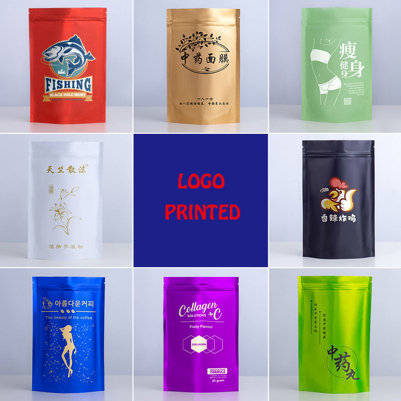 Resealable Stand Up Aluminum F - Zebra Food Storage 评论和价格