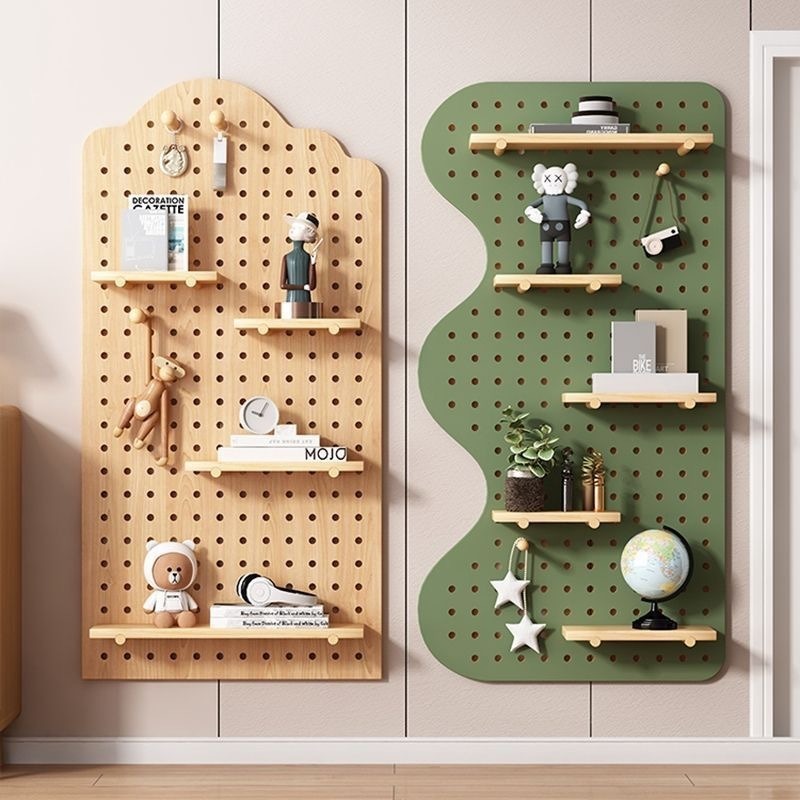 Wooden Cavities Board Wall She - Food Storage Home 评论和价格