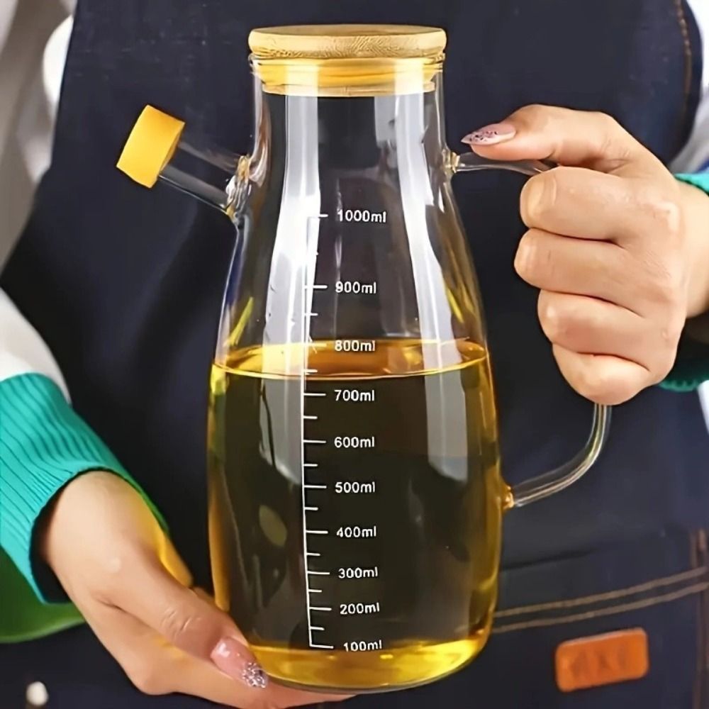 Durable Food-grade Oil Dispens - Food Storage Glass Containers Large 评论和价格