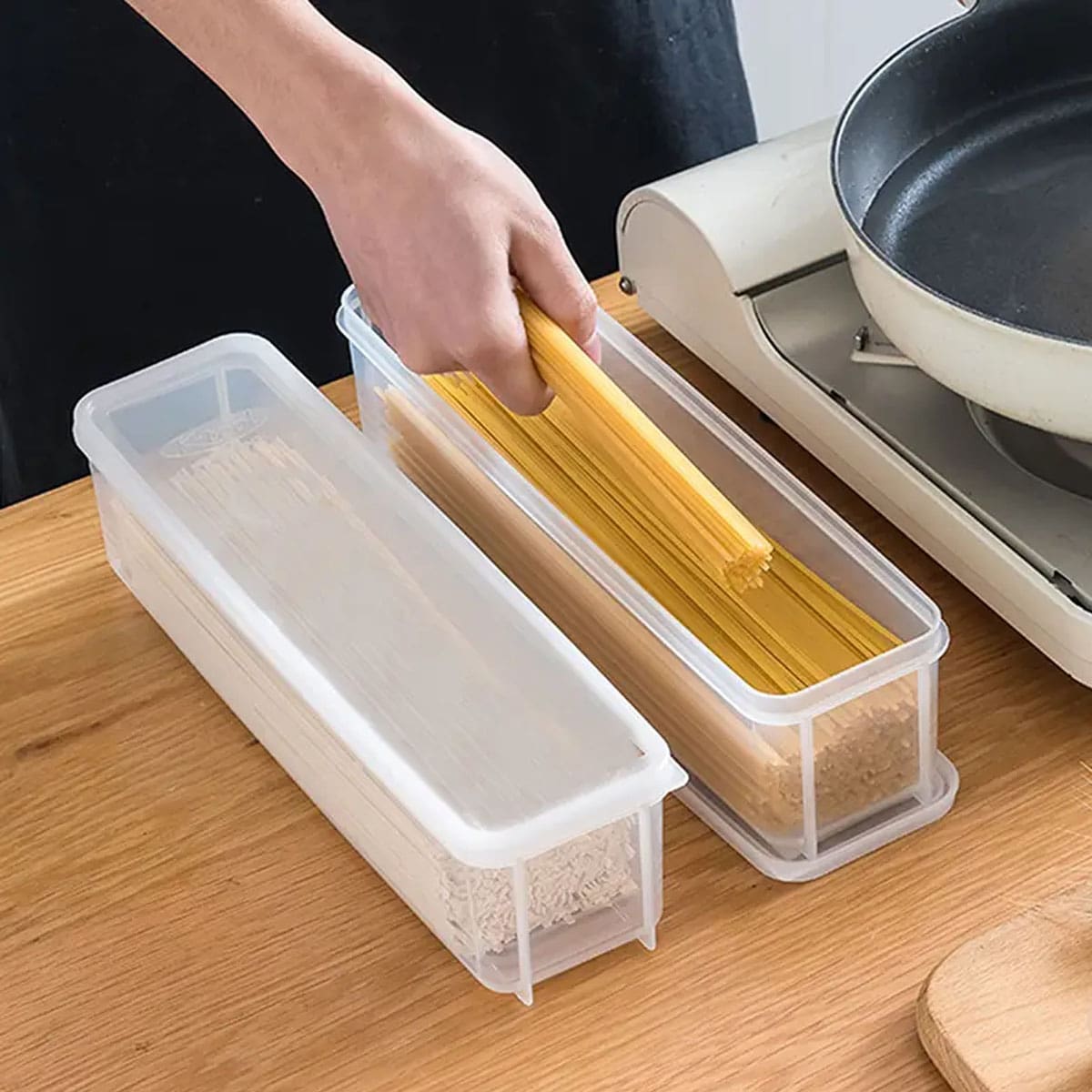 1 Plastic Transparent Storage  - Food Storage Order 评论和价格