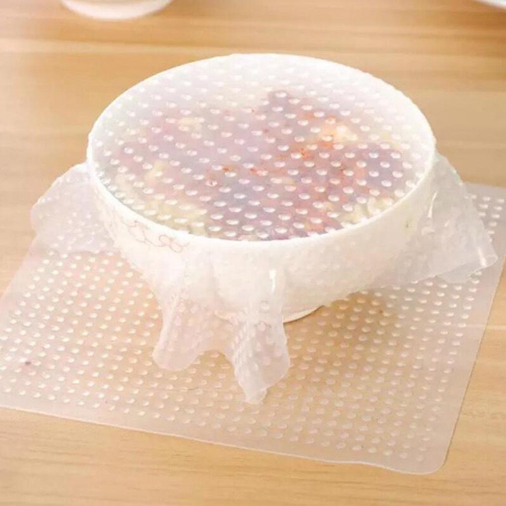 Durable Clear Silicone Stretch - Silicone Stretch Lid 评论和价格